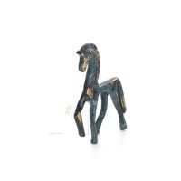 Horse or Steed: irrational, silent but full of fire, energy, motion, 10cm full-body bronze decorative statue Bronze 5 - grifon.s
