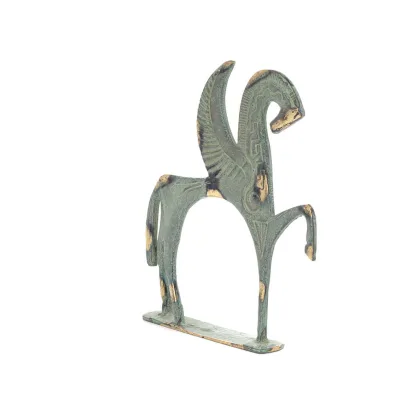 Pegasus, symbol för frihet, energi och inspiration, 23cm, statyett med bas, dekorativ brons Brons 4 - grifon.se 