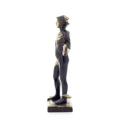 Hermes: The Messenger of the Gods, 19x8cm staty i brons, antikens Grekland Brons 3 - grifon.se 