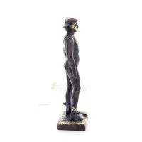 Hermes: The Messenger of the Gods, 19x8cm Full-length statue Bronze ornament, ancient Greece Bronze 5 - grifon.se 