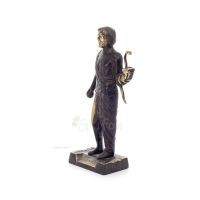 Asclepius: The God of Medicine, giant 20x9cm Full body statue Bronze decoration, ancient Greece Bronze 2 - grifon.se 