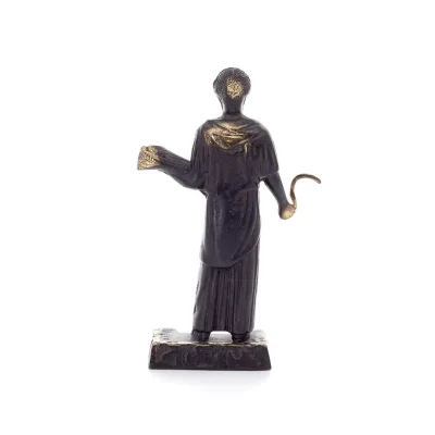 Demeter: The Goddess of Agriculture, Harvest, Fertility 19x12cm Helkroppsstaty Brons Ornament, Antika Grekland Brons 4 - grifon.