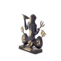 Triton eller Triton: havets gud, Poseidons son jÃ¤tte 16,5x20,5cm Helkroppsstaty Brons dekorativ Brons 2 - grifon.se 