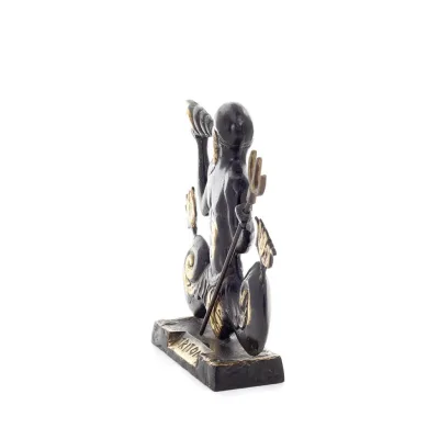 Triton eller Triton: havets gud, Poseidons son jätte 16,5x20,5cm Helkroppsstaty Brons dekorativ Brons 3 - grifon.se 