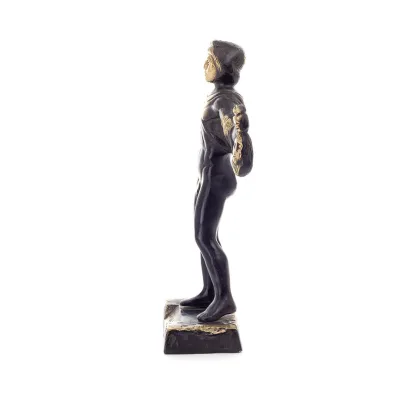 Apollo, the god of music, light, and protector of arts, 19x11 cm Full-body bronze decorative statue Bronze 3 - grifon.se 
