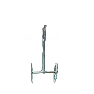 Vagn: krigskavalleri eller hästkapplöpningsevenemang skulptur neo n3 23x25cm Helkroppsstaty Brons dekorativ, antikens Grekland B