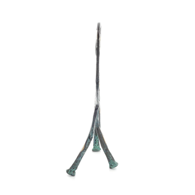 Häst eller Ståtlig häst: irrationell, tyst men full av eld, energi, rörelse, 17 cm, statyett, bronsdekoration Brons 2 - grifon.s