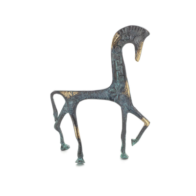 Horse or Steed: irrational, silent yet full of fire, energy, motion, 17cm, statuette, bronze decorative Bronze 4 - grifon.se 
