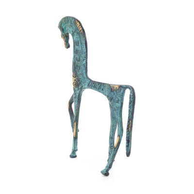Horse or Steed: irrational, silent but full of fire, energy, motion, 22cm full-body bronze decorative statue Bronze 2 - grifon.s