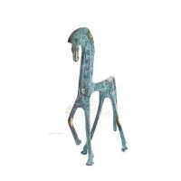 Horse or Steed: irrational, silent but full of fire, energy, motion, 22cm full-body bronze decorative statue Bronze 5 - grifon.s