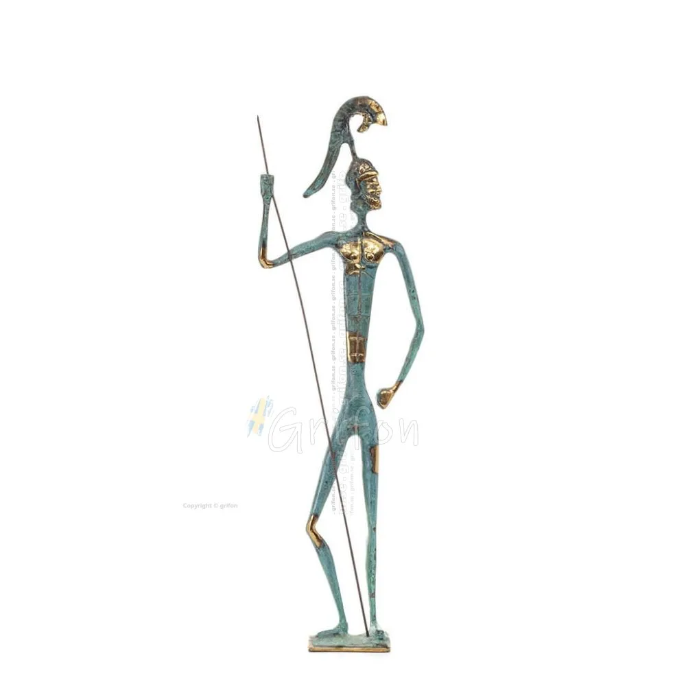 Achilles: the Invulnerable Warrior and King of the Myrmidons 42cm Full Body Statue Bronze Ornament, Ancient Greece Bronze 1 - gr