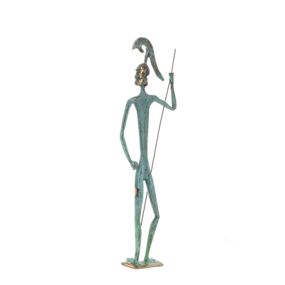 Achilles: the Invulnerable Warrior and King of the Myrmidons 42cm Full Body Statue Bronze Ornament, Ancient Greece Bronze 3 - gr