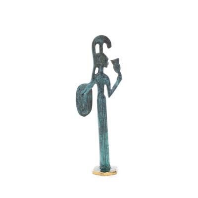 Î‘Î¸Î·Î½Î¬ Î® Î‘Î¸Î¬Î½Î± Î® Î‘Î¸Î®Î½Î·: Î— Î¸ÎµÎ¬ Ï„Î·Ï‚ ÏƒÎ¿Ï†Î¯Î±Ï‚ Î¼Îµ Ï€ÎµÏÎ¹ÎºÎµÏ†Î±Î»Î±Î¯Î±, Î±ÏƒÏ€Î¯Î´Î± & Î¼Î¹Î± ÎºÎ¿Ï…ÎºÎ¿Ï…Î²Î¬Î³Î¹Î± ÏƒÏ„Î¿ Ï‡Î­ÏÎ¹ Ï„Î·Ï‚ 22 ÎµÎº ÎŸÎ»ÏŒÏƒÏ‰Î¼Î¿ Î¬Î³Î±Î»Î¼Î± ÎœÏ€ÏÎ¿ÏÏ„Î¶Î¹Î½Î¿ Î´