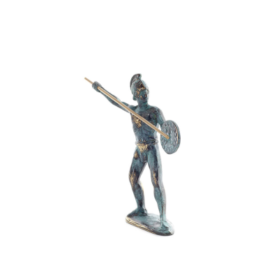 Achilles: the Invulnerable Warrior and King of the Myrmidons 16cm Full Body Statue Bronze Ornament, Ancient Greece Bronze 2 - gr