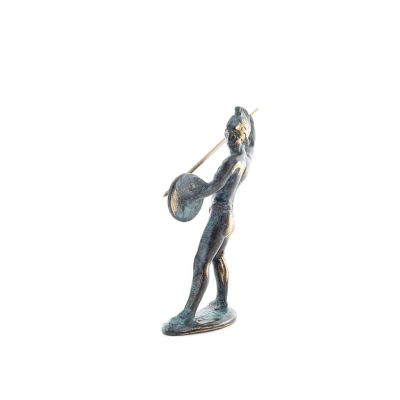 Achilles: the Invulnerable Warrior and King of the Myrmidons 16cm Full Body Statue Bronze Ornament, Ancient Greece Bronze 3 - gr