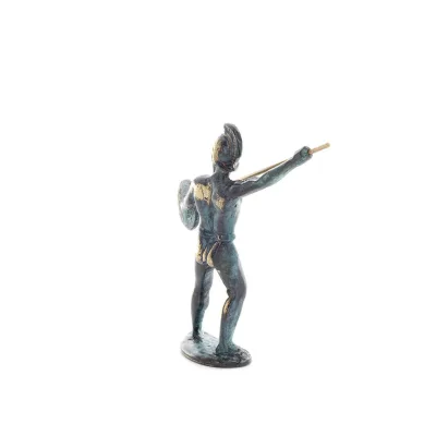 Achilles: The Invulnerable Warrior and King of the Myrmidons 16 cm helkroppsstaty Brons Ornament, antikens Grekland Brons 5 - gr