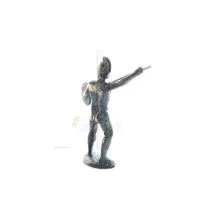 Achilles: The Invulnerable Warrior and King of the Myrmidons 16 cm helkroppsstaty Brons Ornament, antikens Grekland Brons 5 - gr