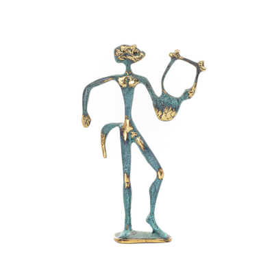 Apollo, the god of music, light, and protector of the arts in two designs, Full-body bronze decorative statue Bronze 1 - grifon.