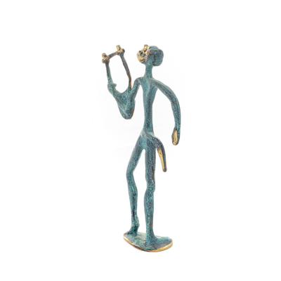 Apollo, the god of music, light, and protector of the arts in two designs, Full-body bronze decorative statue Bronze 4 - grifon.