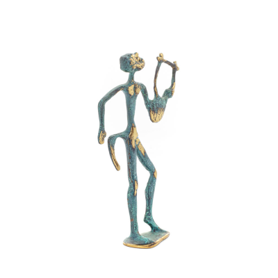 Apollo, the god of music, light, and protector of the arts in two designs, Full-body bronze decorative statue Bronze 5 - grifon.