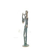 Apollo, the god of music, light, and protector of the arts in two designs, Full-body bronze decorative statue Bronze 10 - grifon