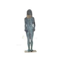 Kouros: Young, Adolescent, Free Citizen Sculpture Large 26x7cm Full Body Statue Bronze Ornament Bronze 3 - grifon.se 