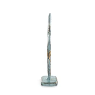 Triple dolphin: symbol of freedom, joy, strength, harmony 16cm statue Bronze decorative Bronze 5 - grifon.se 