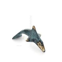 Dolphin: symbol of freedom, joy, strength, harmony 6x10.5cm Full body statue Bronze decoration Bronze 5 - grifon.se 