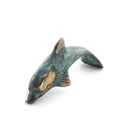 Dolphin: symbol of freedom, joy, strength, harmony 2x6cm Full Body Statue Bronze Ornament Bronze 5 - grifon.se 