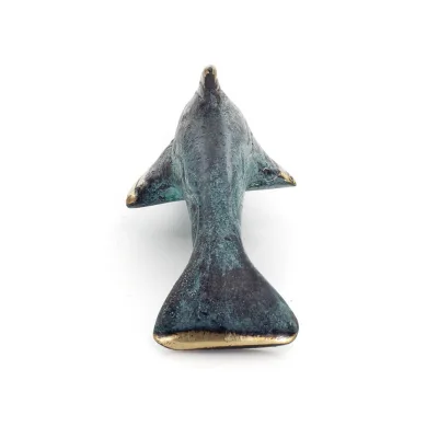 Dolphin: symbol of freedom, joy, strength, harmony 3x9cm Full Body Statue Bronze Ornament Bronze 3 - grifon.se 