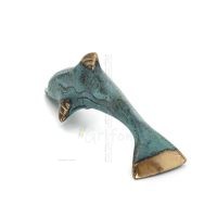 Delfin: symbol fÃ¶r frihet, glÃ¤dje, styrka, harmoni 4x14cm Helkroppsstaty Bronsdekoration Brons 2 - grifon.se 