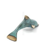 Dolphin: symbol of freedom, joy, strength, harmony 4x14cm Full body statue Bronze decoration Bronze 3 - grifon.se 