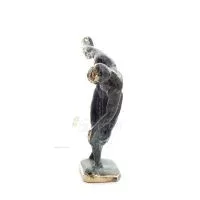 Discus Thrower of Myron: Ung idrottare, OS-symbol 13 cm helkroppsstaty bronsprydnad, antikens Grekland Brons 3 - grifon.se 