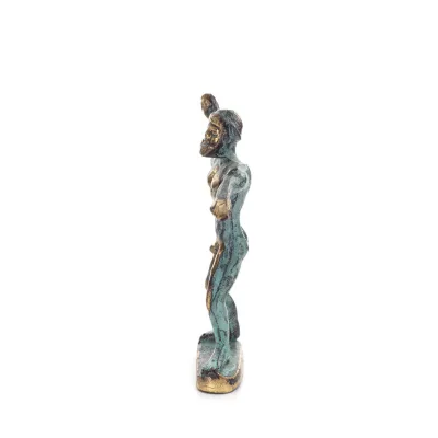 Zeus or Zeus: God of Heaven, Lightning, Law, Thunder, 10x8cm Full Body Statue Bronze Ornament, Ancient Greece Bronze 3 - grifon.
