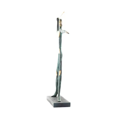 Zeus or Zeus: The God of Heaven, Lightning, Law, Thunder, Order, Sculpture 45x30cm Full Body Statue Bronze Ornament Bronze 2 - g