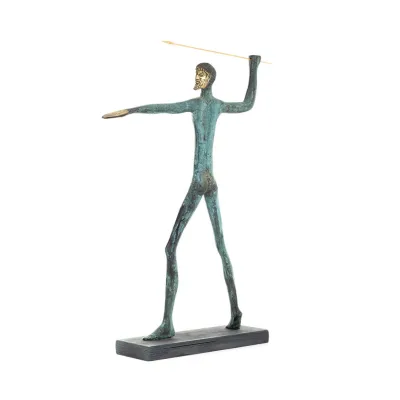 Zeus eller Zeus: Himlens Gud, Blixt, Lag, Åska, Ordning, Skulptur 45x30 cm Helkroppsstaty Brons Ornament Brons 3 - grifon.se 