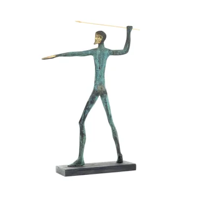 Zeus or Zeus: The God of Heaven, Lightning, Law, Thunder, Order, Sculpture 45x30cm Full Body Statue Bronze Ornament Bronze 4 - g