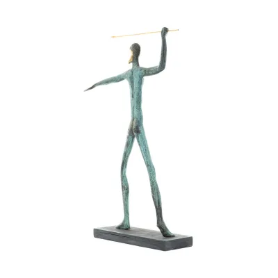 Zeus eller Zeus: Himlens Gud, Blixt, Lag, Åska, Ordning, Skulptur 45x30 cm Helkroppsstaty Brons Ornament Brons 5 - grifon.se 