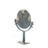 Phaistos Disc: The Unsolved Mystery, 13 cm bronsprydnad, minoisk civilisation, antikens Grekland Brons 2 - grifon.se 