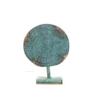 Phaistos Disc: The Unsolved Mystery, 9 cm bronsprydnad, minoisk civilisation, antikens Grekland Brons 1 - grifon.se 