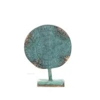 Phaistos Disc: The Unsolved Mystery, 9 cm bronsprydnad, minoisk civilisation, antikens Grekland Brons 1 - grifon.se 