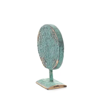 Phaistos Disc: The Unsolved Mystery, 9cm Bronze Ornament, Minoan Civilization, Ancient Greece Bronze 2 - grifon.se 