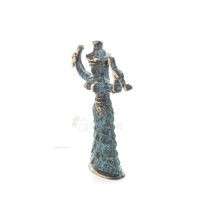 Snake Goddess, Goddess of Fertility, 2 designs, Full Body Statue Bronze Ornament, Ancient Greece Bronze 2 - grifon.se 