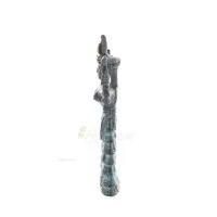 Ormgudinna, Fertilitetsgudinnan 11x75 cm helkroppsstaty bronsprydnad, minoisk civilisation, antikens Grekland Brons 3 - grifon.s