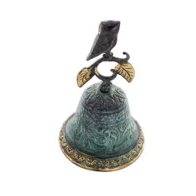 Bell stor 13x7cm Helkroppsstaty Bronsdekoration Brons 3 - grifon.se 