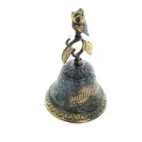 Bell stor 13x7cm Helkroppsstaty Bronsdekoration Brons 5 - grifon.se 