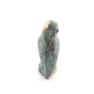 Uggla eller Glaucus: den heliga fågeln, symbol för visdom, försiktighet, n1 3x2cm Helkroppsstaty Bronsdekoration Brons 4 - grifo