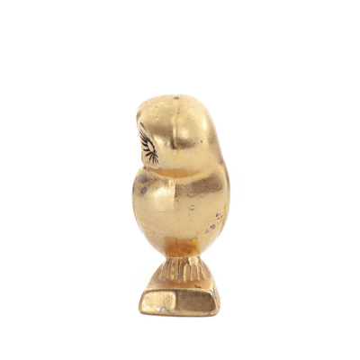 Uggla eller Glaucus: den heliga fÃ¥geln, symbol fÃ¶r visdom, fÃ¶rsiktighet, L4 6x3cm Helkroppsstaty Bronsdekoration Brons 9 - grifo