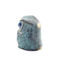 Owl or Glaucus: the sacred bird, symbol of wisdom, prudence, new 3x3cm Full Body Statue Bronze Ornament Bronze 2 - grifon.se 