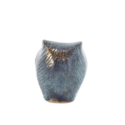 Uggla eller Glaucus: den heliga fÃ¥geln, symbol fÃ¶r visdom, fÃ¶rsiktighet, bubbla en 5x4 cm helkroppsstaty Bronsdekoration Brons 3